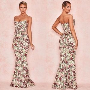 ISO House of CB Malika Vintage Floral Gown
